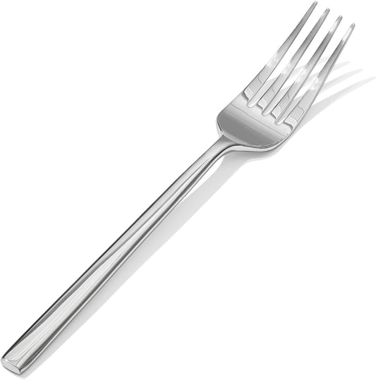 KINGSTONE Dinner Forks Set, 16-Piece Silverware Flatware Cutlery Dessert Forks (8.3-Inch), Forged Food-Grade Stainless Steel, Mirror Finish & Dishwasher Safe, Use for Kitchen, Home, Wedding, Party