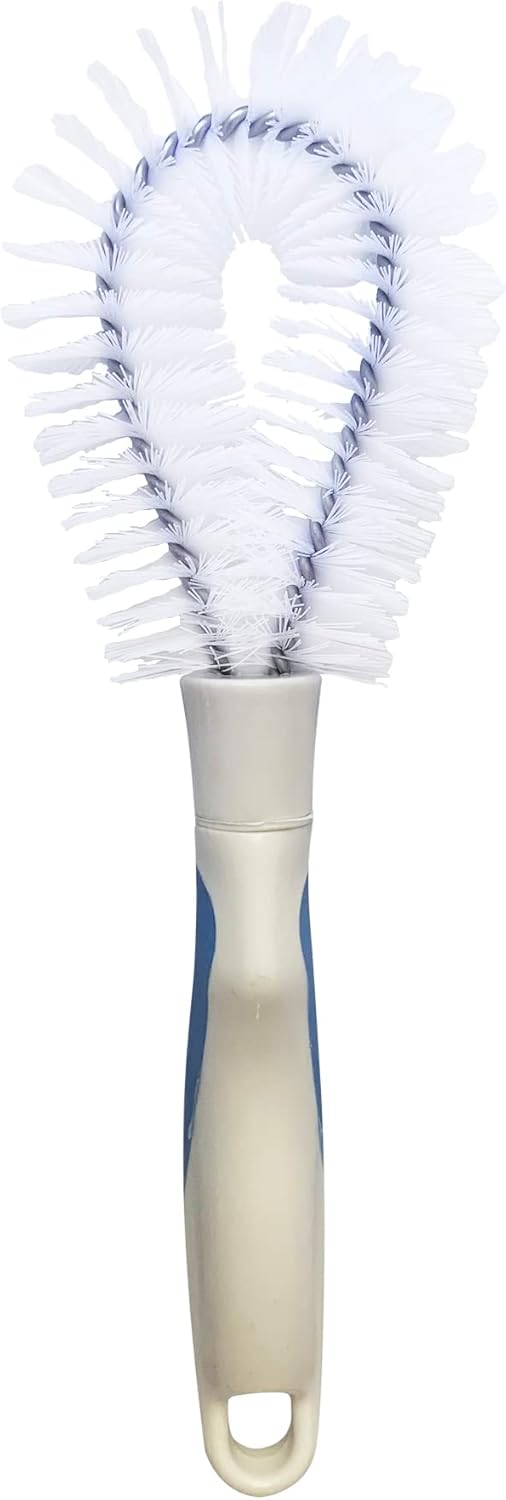 Fox Run Vegetable Cleaning Brush, Rubber Handle Produce Scrubbing Brush