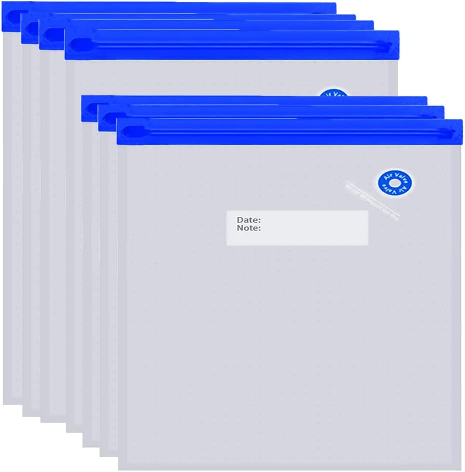 18pcs Sous Vide Bags 2 Sizes Large and Medium Mixed Vacuum Sealer Bags BPA Free Reusable Vacuum Seal Bag Keep Food Flesh