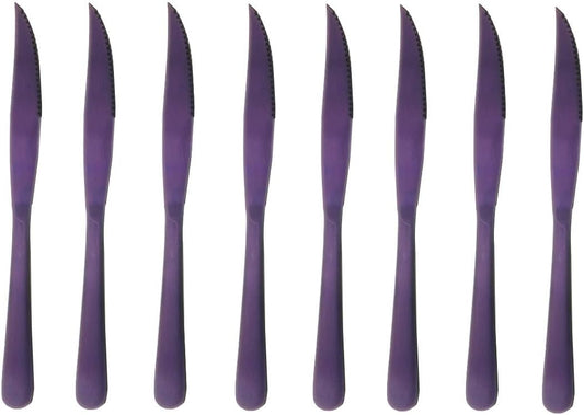 Gugrida Luxury 18/10 Stainless Steel Flatware Set Matte Black Silverware Set