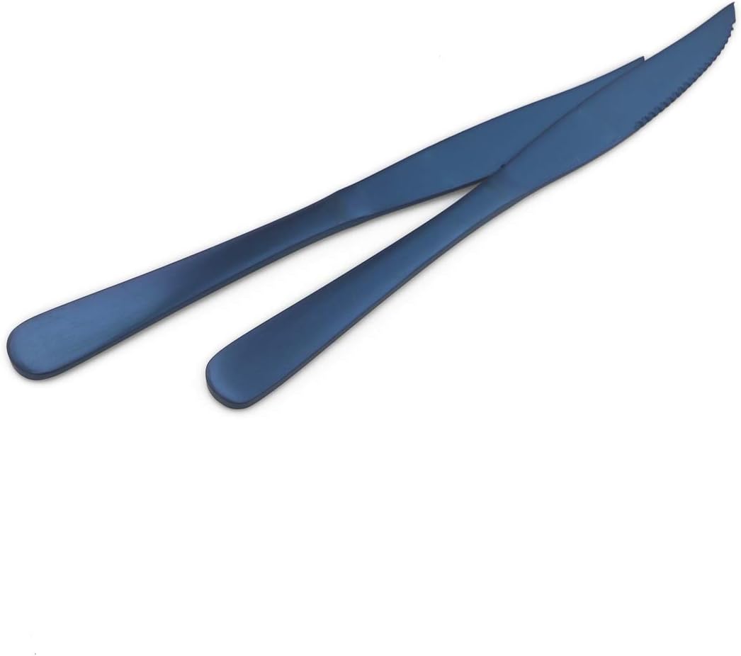 Gugrida Luxury 18/10 Stainless Steel Flatware Set Matte Black Silverware Set