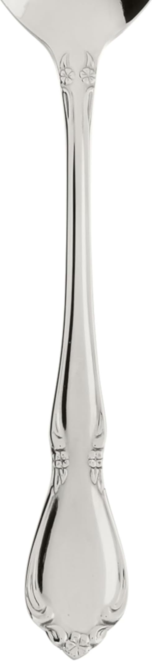 Oneida 2610004C Chateau Fine Flatware Dinner Spoons, Set Of 4, 18/8 Stainless Steel, Service For 4