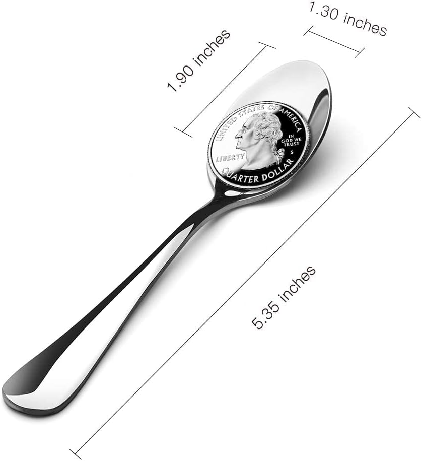 Snamonkia Small Appetizer Forks and Demitasse Spoons Stainless Steel Set of 24, 5.4 Inches, Salad Dessert Coffee Cocktail Espresso Flatware