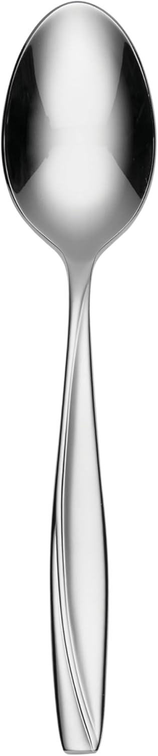 Oneida Camlynn Everyday Flatware Dinner Spoons 18/0 Stainless Steel, Set of 4, Silver