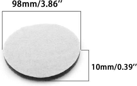 Heavy Duty Scour Pads, Non-Scratch Scrub Sponges, ULIFESTAR 5PCS Dish Scrubber Scouring Pads, Dual-Sided Reusable Household Scrub Pads for Dishes,Dish Cleaning Tool,Kitchen Scrubbers & Metal Grills