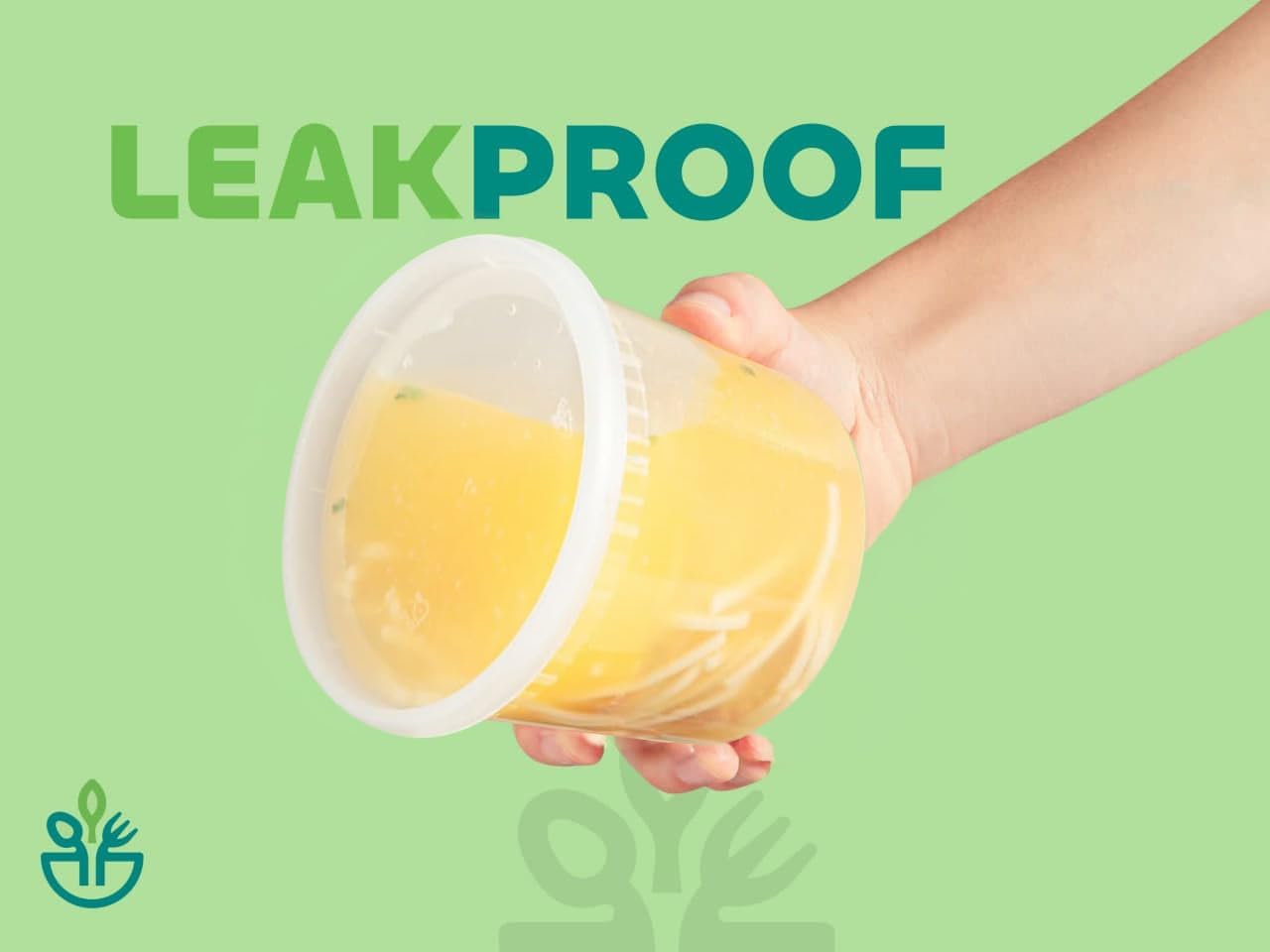 JoyServe 16 Oz Deli Food Containers with Lids - (36 Sets) Airtight Plastic Food Storage for Takeout, Meal Prep, To-Go, and Soup Freezer Containers with 36 Lids, BPA-Free, Dishwasher, Microwave Safe