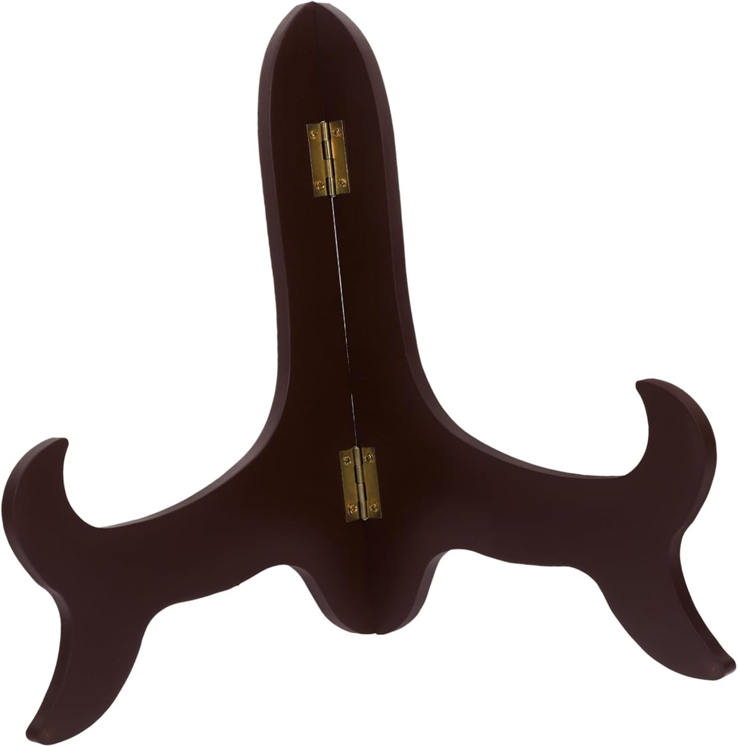 Gatuida Wooden Display Stand Plate Display Tea Cake Rack Large Plate Stands Wooden Easel for Home Decor