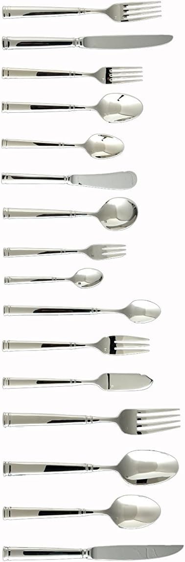 Fortessa Bistro 18/10 Stainless Steel Flatware Appetizer/Cake Fork, Set of 12
