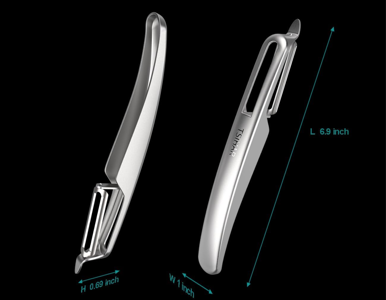 Apple Peelers, All Stainless Steel Potatoes Peeler for Kitchen