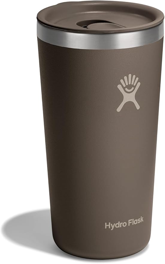 Hydro Flask All Around Tumbler Press-in Lid, Insulated Travel Mug, Stainless Steel Coffee Cup 20 Oz Sandpiper