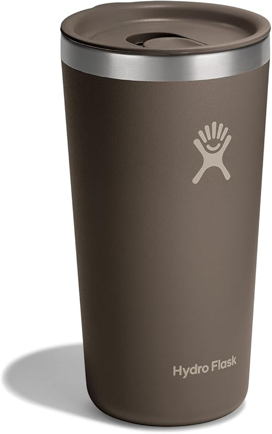Hydro Flask All Around Tumbler Press-in Lid, Insulated Travel Mug, Stainless Steel Coffee Cup 20 Oz Sandpiper