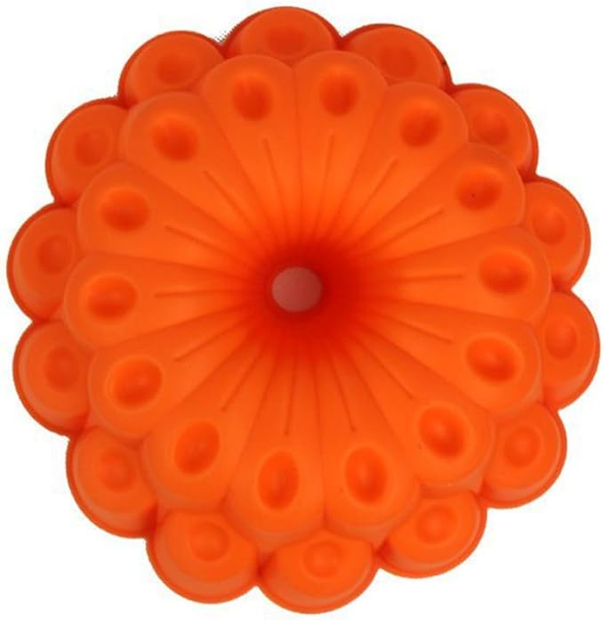 FantasyDay 9.5'' Peacock Tail Birthday Cake Mold Silicone Baking Molds Party Cake Bakeware for Your Birthday Dessert, Cake, Bread, Tart, Pie, Flan and More #1