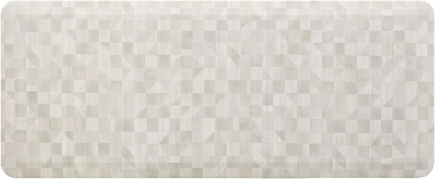 House of Noa Nama Standing Mat – Anti-Fatigue Cushioned Kitchen Mats for Floor | Ergonomic Bounce-Back Foam Kitchen Mats | Anti-Fatigue Mats for Kitchen & Standing | Georgia Clay | 22"x54"