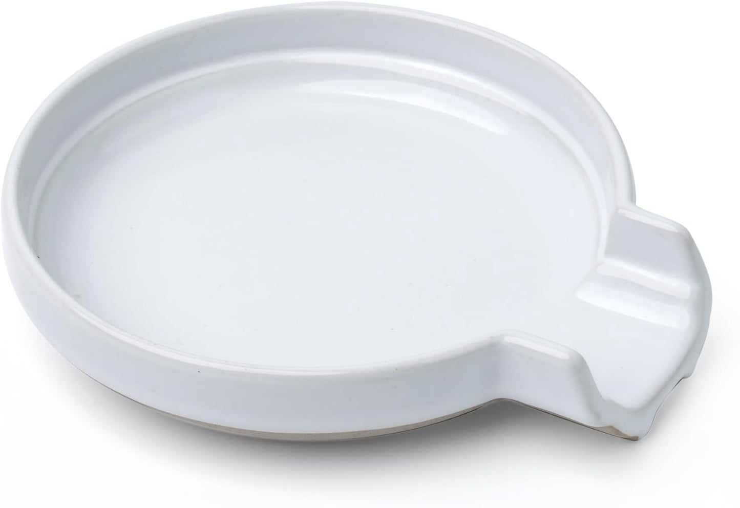 Oscar Ceramic Spoon Rest Minimalist Drip-Free – Heat-Resistant Utensil Holder for Stove, Countertop, or Coffee Bar – Glazed Stoneware Kitchen Spoon Tray – Dishwasher Safe – 5 Colors