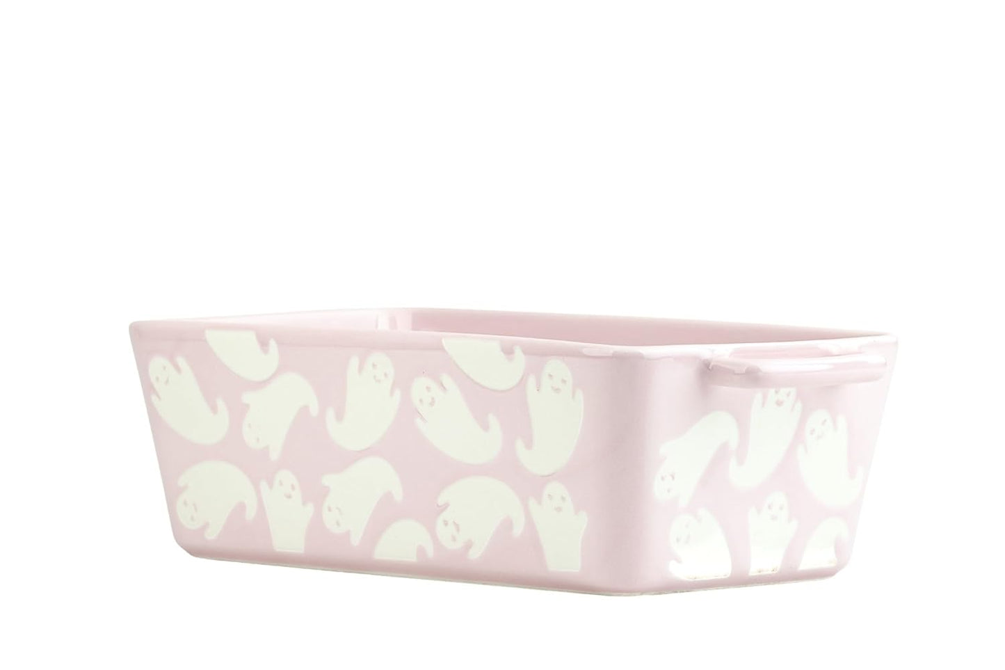 10 Strawberry Street Flying Ghost Bakeware, Loaf Pan, Pink