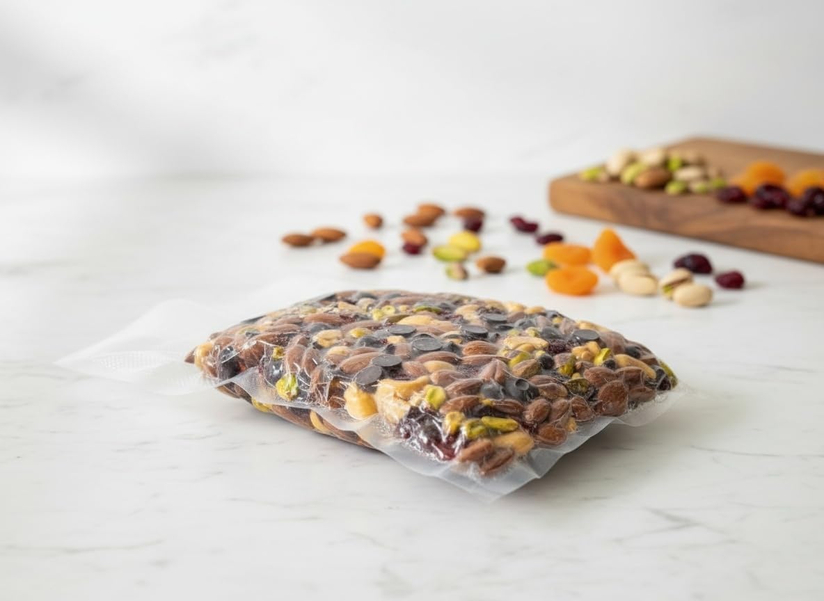 Smelly Proof Vacuum Bags, American Made – 50-Bags 8"x12" Quart, BPA FREE 4-Mil Vacuum Sealer Bags for Food, Seal Meal Bags, Freezer Storage, Meal Prep, Sous Vide Cooking & Storage