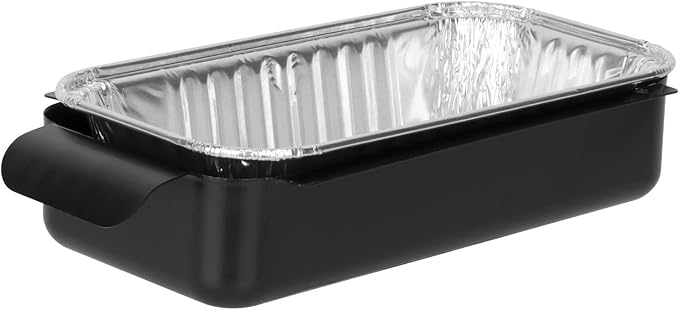 BBQ Future Grill Grease Pan for Charbroil Gas Grill Accessories 9328812P06 G416-0015-W1, Grease Cup Catcher with 10-Pack Aluminum Disposable Oil Drip Pan Replacement Parts