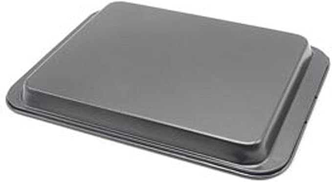 Little Small Baking Sheets Nonstick Set of 2 (9.5inch X 7.1inch) - SS&CC 8 Inch Nonstick Baking Toaster Oven Tray Cookie Sheets, 1 or 2 Person Household