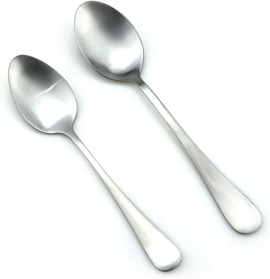 JASHII Modern Royal 20 Pcs Matte Silver 18/10 Stainless Steel Utensils Cutlery Dinnerware Set w/ 4 Pcs Straw, Knife Fork and Spoon Flatware Set for Wedding Festival Christmas Party Service for 4