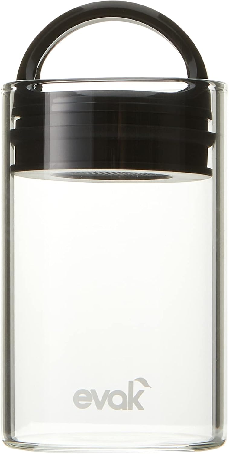 Prepara Evak Compact Glass Food Storage, Mini, Black