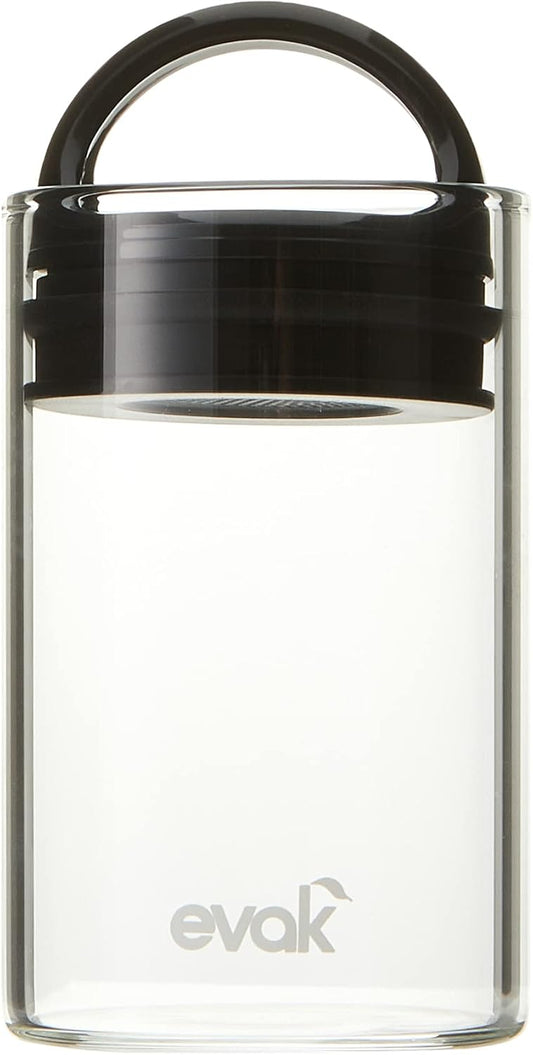 Prepara Evak Compact Glass Food Storage, Mini, Black