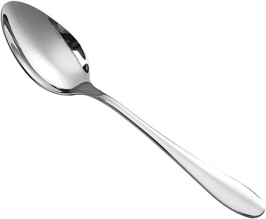 12-Piece Tablespoons,Stainless Steel Extra-Large Dinner Spoons Set,7.8-Inches