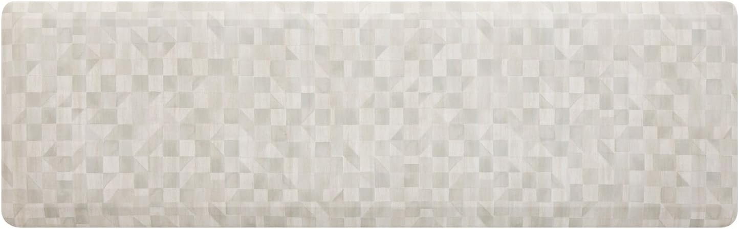 House of Noa Nama Standing Mat – Anti-Fatigue Cushioned Kitchen Mats for Floor | Ergonomic Bounce-Back Foam Kitchen Mats | Anti-Fatigue Mats for Kitchen & Standing | Georgia Clay | 22"x72"