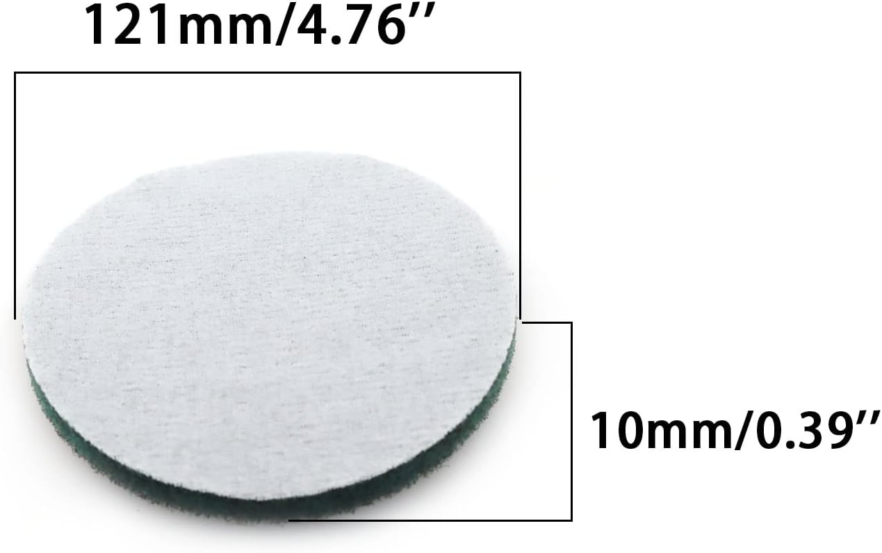 Heavy Duty Scour Pads, Non-Scratch Scrub Sponges, ULIFESTAR 5PCS Dish Scrubber Scouring Pads, Dual-Sided Reusable Household Scrub Pads for Dishes,Dish Cleaning Tool,Kitchen Scrubbers & Metal Grills