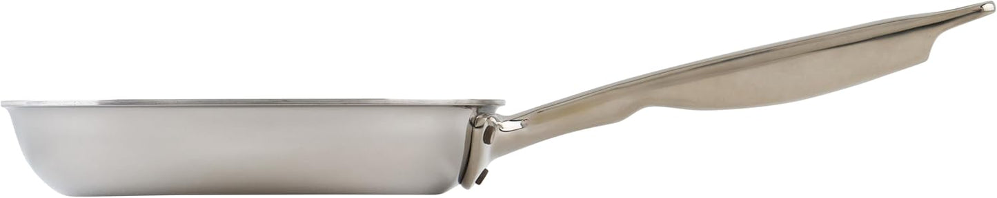 WINCO Tri-Ply Frying Pan, Silver