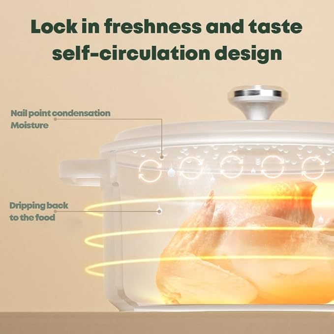 small soup pot with lid,2.6 Quart Granite Casserole Small Soup Pot Pasta Cooking Pot,Dual Handles, Small-Duty Cookware for Braising, Cook soup