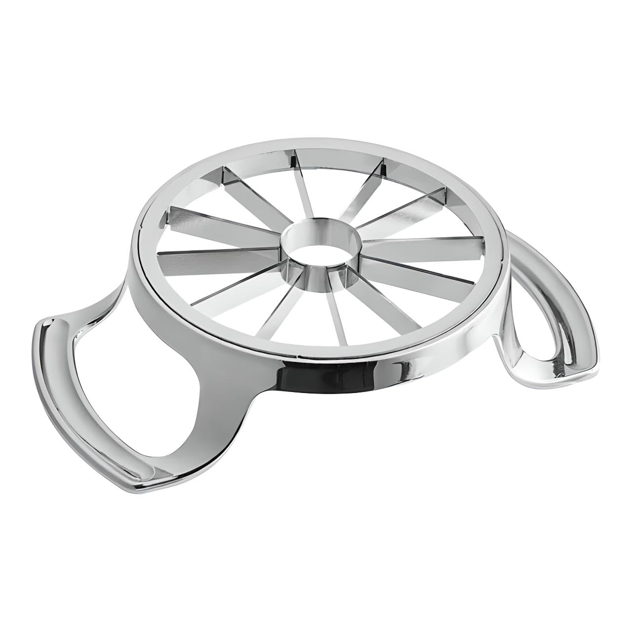 OCS Parts Pro Series 12 Slice Apple Corer Slicer with Handles | Slicer, Corer, Divider Cutter Easily Cuts Even Apple and Fruit Slices for Home or Commercial Kitchens