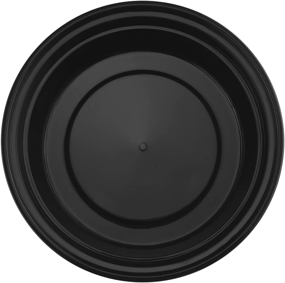 TIYA Food Containers – 40 oz Bulk 150 Pack with Lids – Plastic Food Storage To-Go Round Bowls – Reusable, Microwavable, Dishwasher Safe – Leak-Proof and Great for Meal Prep – BPA-Free