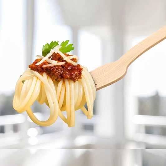 Bamboo Cutlery - 2200 PK 6.7" Bamboo Forks Disposable 100% Compostable Forks Bulk Biodegradable Renewable Natural Utensils for Travel/Camping/Wedding/Party Asin