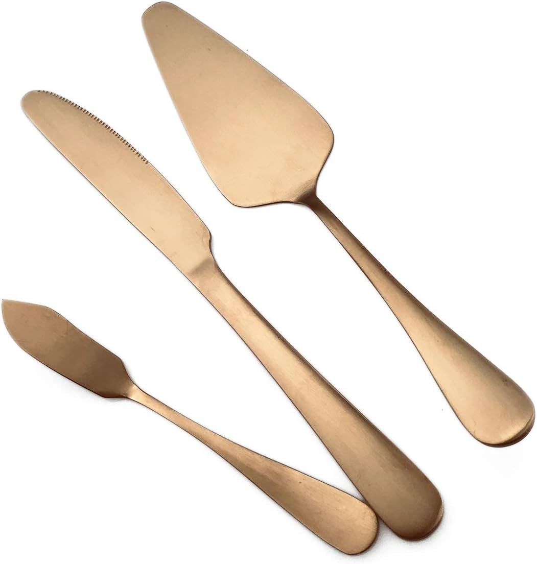 Gugrida Luxury 18/10 Stainless Steel Flatware Set Matte Black Silverware Set