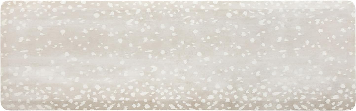 House of Noa Nama Standing Mat – Anti-Fatigue Cushioned Kitchen Mats for Floor | Ergonomic Bounce-Back Foam Kitchen Mats | Anti-Fatigue Mats for Kitchen & Standing | Fawn Shea | 22"x72"