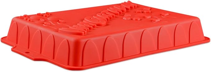 FantasyDay 13'' Happy Birthday Cake Mold Silicone Baking Molds Party Cake Bakeware for Your Birthday Dessert, Cake, Bread, Tart, Pie, Flan and More #7