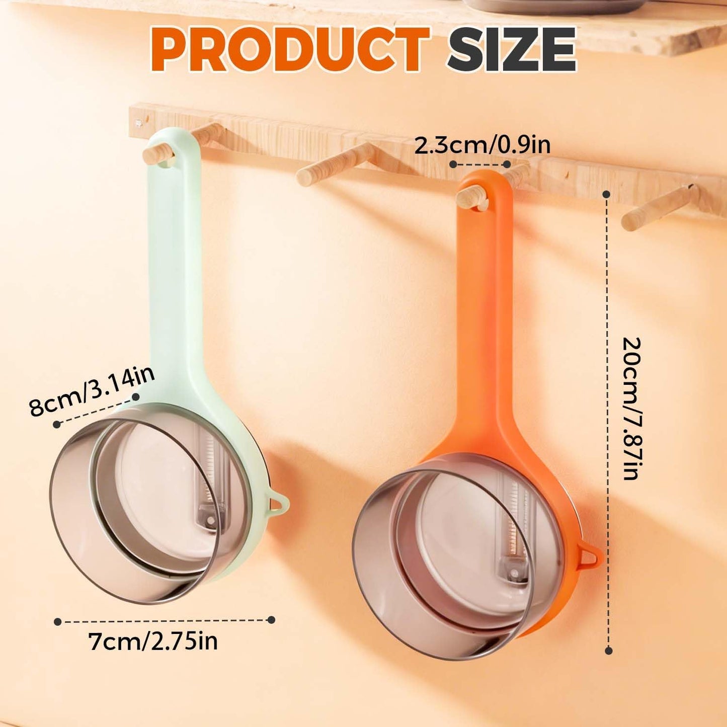 Vegetable Peeler with Container, 2025 New with Box Storage Kitchen Special Fruit Peeler, 2-in-1 Multifunctional Veggie Fruit Peeling Tool Easy to Use Kitchen Gadget (Orange)