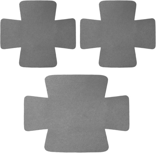 Evelots Bakeware/Cookware Scratch Protectors-Pots/Pan/Dish Dividers-Set of 12 - Two Large Sizes-Extra Thick Felt - Prevent Chips and Cracks When Stacking