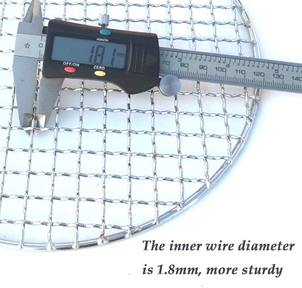 Pressure Cooker Canning Rack Cross Wire with Legs Dia 7.9" Steaming Cooling and Baking Barbecue Rack Fit for Air Fryer Instant Pot Pressure Cooker Canning (200mm/7.9")