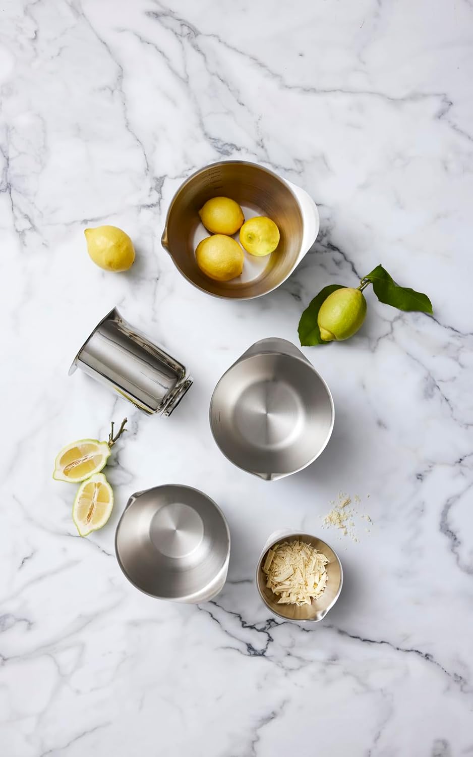 Rosti Precision Craft Mixing Bowl Set 3 Liter Elevate Your Culinary Experience Stylish Nesting Bowls for Effortless Cooking and Baking