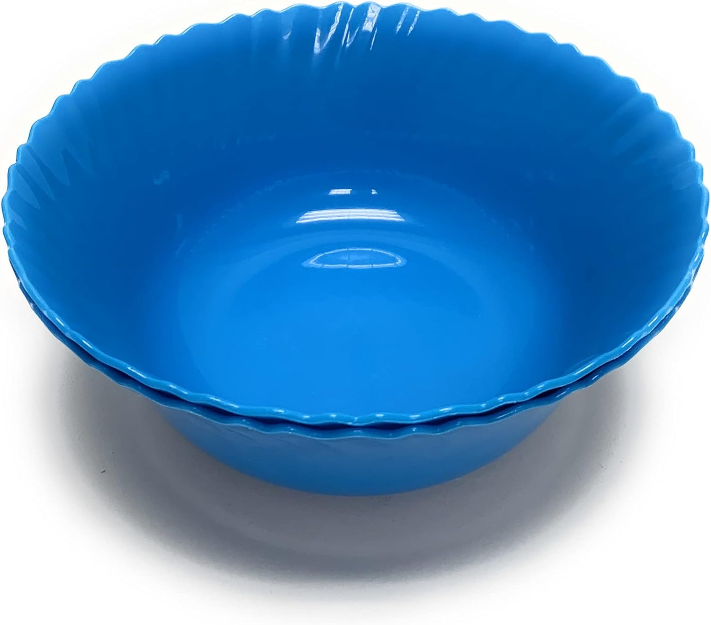Mintra Home Curly Collection (9.7in Medium Bowl - 2pk, Blue)