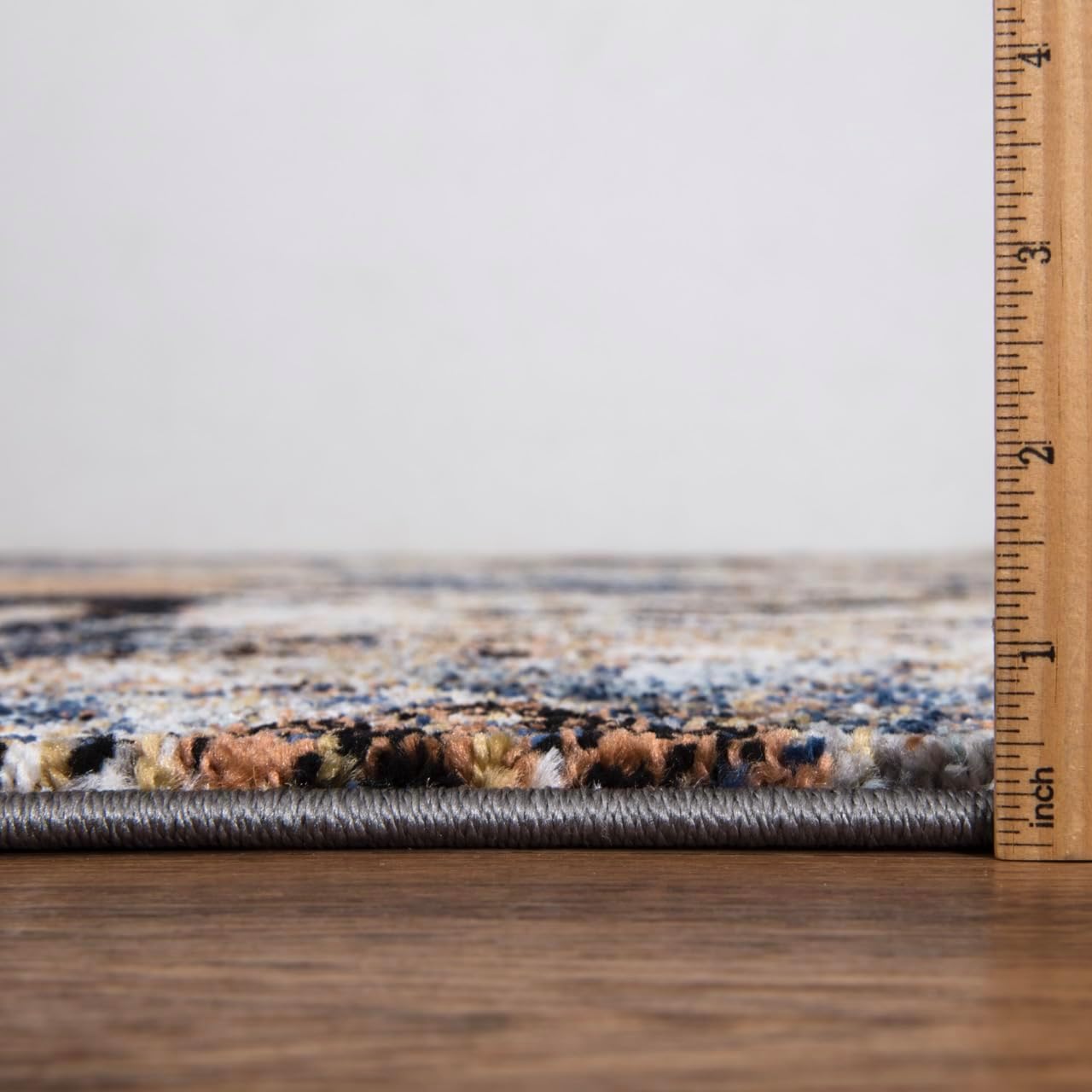 Keen Home Design Area Runner Rugs - 2x8 Non-Shedding, Abstract Runner for Kitchen, Living Room, Bedroom, Dining Room, Entryway - Size: 2'8" x 7'7", Multi