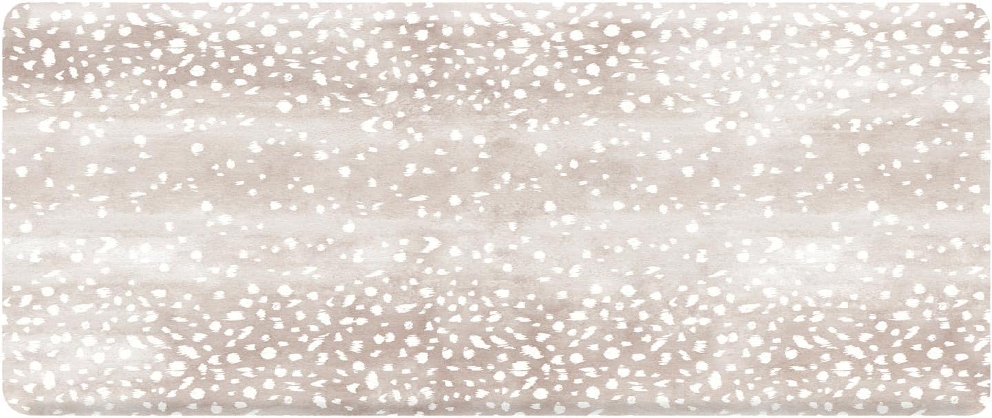 House of Noa Nama Standing Mat – Anti-Fatigue Cushioned Kitchen Mats for Floor | Ergonomic Bounce-Back Foam Kitchen Mats | Anti-Fatigue Mats for Kitchen & Standing | Fawn Brown | 30" x 72"