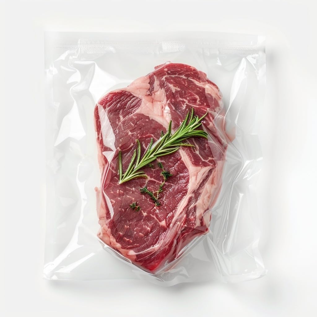 Smelly Proof Vacuum Bags, American Made – 50-Bags 8"x12" Quart, BPA FREE 4-Mil Vacuum Sealer Bags for Food, Seal Meal Bags, Freezer Storage, Meal Prep, Sous Vide Cooking & Storage