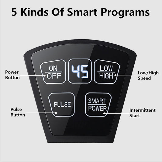 Liebe&Lecker Smoothie Blender, 1200W Blender for Smoothies, Smart Technology Blenders for kitchen Frozen Fruit, Personal Blenders with BPA Free 28-oz To-go Cup and 50-oz Jar