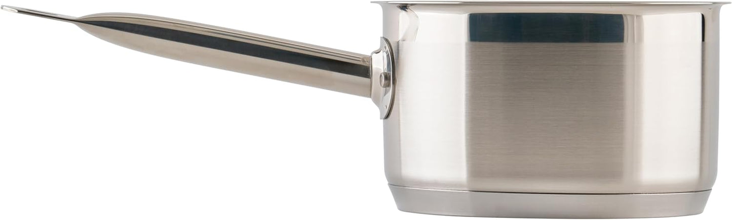 Winco Heavy-Duty Stainless Steel Sauce Pan with Lid, 2 Quart