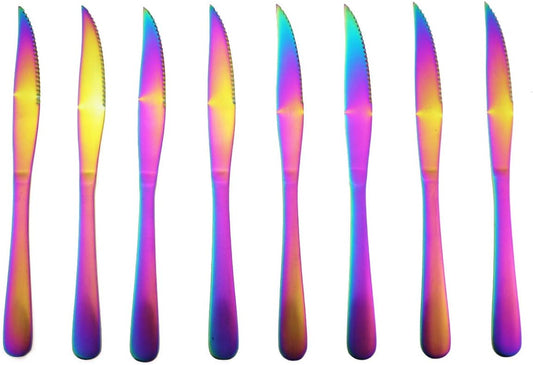 Gugrida Luxury 18/10 Stainless Steel Flatware Set Matte Black Silverware Set