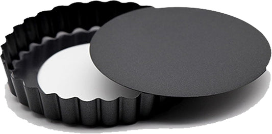 4 Inch Egg Tart Molds with Removable Bottom, 12 Packs Non-Stick Pan Carbon Steel Tart Molds, Muffin Cupcake Pudding Baking Cup Maker - for Pies, Chinese Egg Tart, Cakes