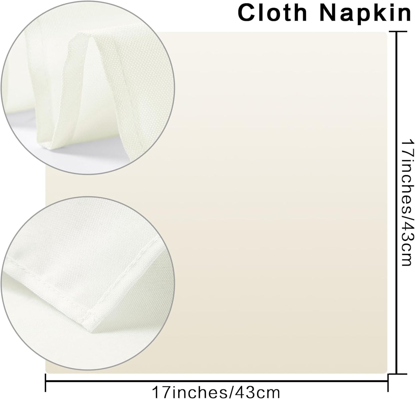 Bailarina Cloth Napkins Set of 120,17x17 inches Dinner Napkins Cloth Washable,Polyester Square Table Cloth Napkin Bulk with Hemmed Edges Ideal for Banquets, Parties and Weddings-Burgundy