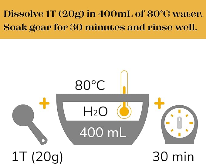 ESPRO Deep Clean Coffee Maker Cleaner & Descaler Powder for Espresso Machines, French Press & Coffee Pots – Coffee Descaler and Cleaner Removes Oils, & Milk Residue 4.4 oz